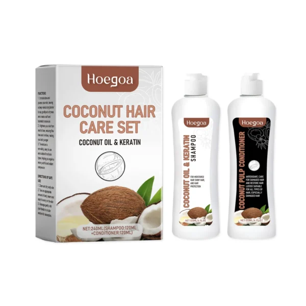 Hair Growth Shampoo Conditioner Set Repairing Strengthen Root Deep Nourish Anti Frizzy Dry Hair Oil Control Smoothing Hair Care - Image 7