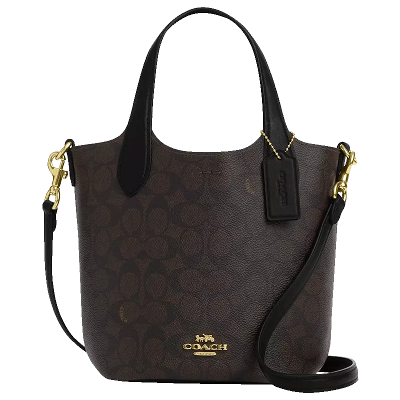 Coach Hanna Bucket Bag In Signature Canvas Crossbody Bags For Women Ladies Handbag Casual Purses - Image 7