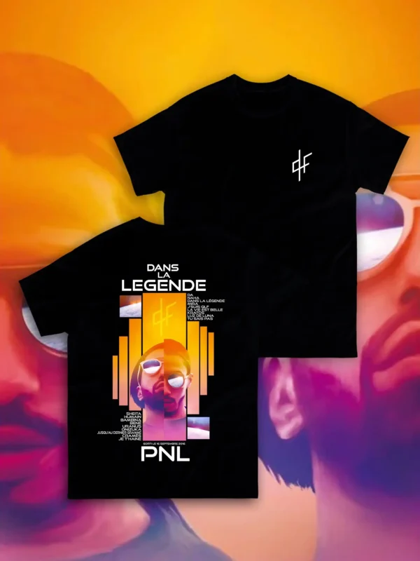 Men Le Monde Chico TShirt PNL Album French Rapper Graphic Print T-shirt Men Hip Hop Fashion Short Sleeve Tee Shirt Streetwear