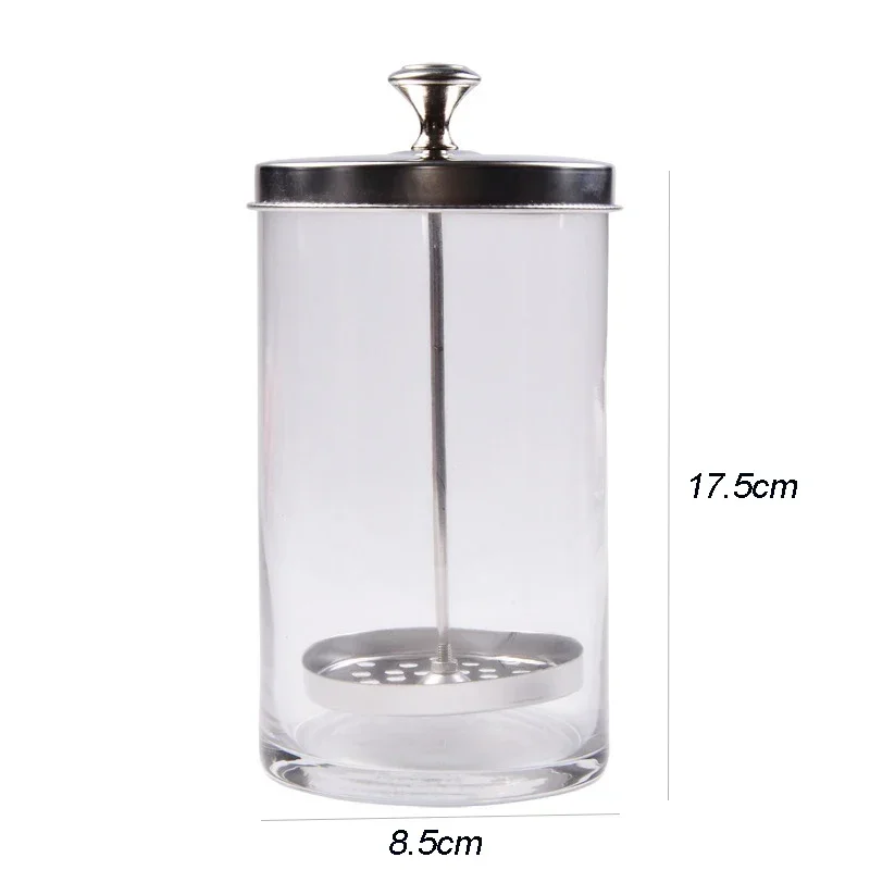 Sterilizer Jar Comb Sterilization Tank Barber Glass Cleaning Spa Eyelash Extensions Nail Tool Barber Sanitizing Disinfection - Image 8