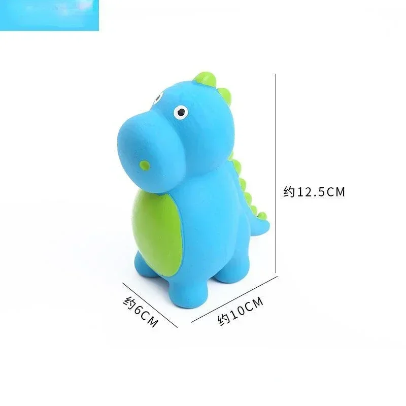 Squeaky Dinosaur Dog Toys Latex Interactive Squeak Funny Cute Dog Toy Multiple Fun Play For Release Excess Energy And Reduce - Image 8