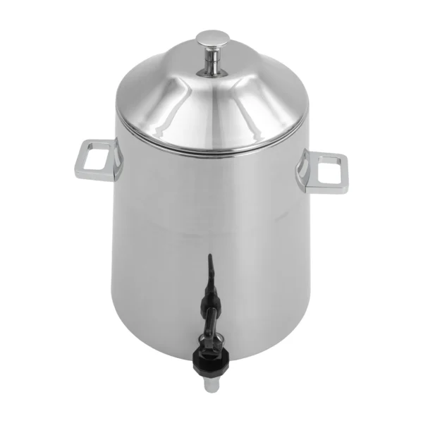 13L Commercial Hot Beverage Dispenser: 400W Electroplated Stainless Steel w/ 35-85℃ Thermostat - 110V US Plug - Image 2