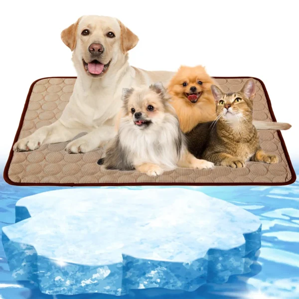 Pet Cooling Mat for Dogs and Cats Moisture Proof Breathable Durable Cooling Bed Summer Comfort Pad Small Large Pets Use - Image 7
