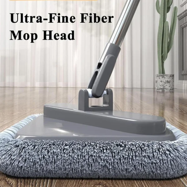 Lazy Floor Floating Mop Water Separation 360 Rotating Spin Mop Microfiber Sewage Separation Mop Self-Cleaning Free Hand Wash Mop - Image 4