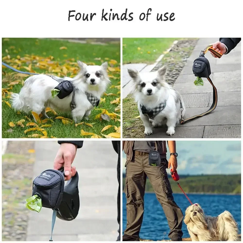 Portable Training Treat Outdoor Pet Dog Treat Pouch Puppy Snack Reward Waist Bag Poop Bag Dog Carriers Bags - Image 3