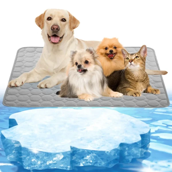 Pet Cooling Mat for Dogs and Cats Moisture Proof Breathable Durable Cooling Bed Summer Comfort Pad Small Large Pets Use - Image 9