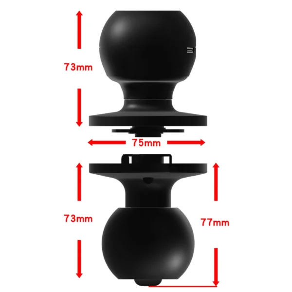 Smart Lock Fingerprint Door Knob Rechargeable Electronic Door Lock with Keys TUYA App Control for Bedrooms Cloakroom - Image 6