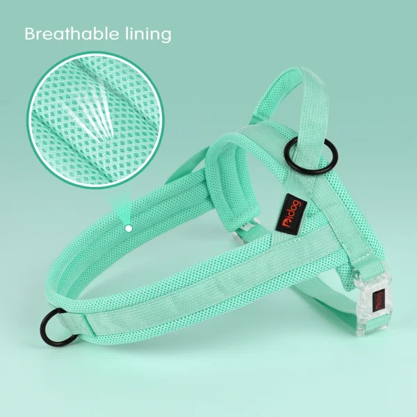 Soft No Pull Dog Harness Nylon Pitbull Dog Puppy Harnesses Padded Pet Vest Adjustable for Small Medium Large Dog Chihuahua Pug - Image 5