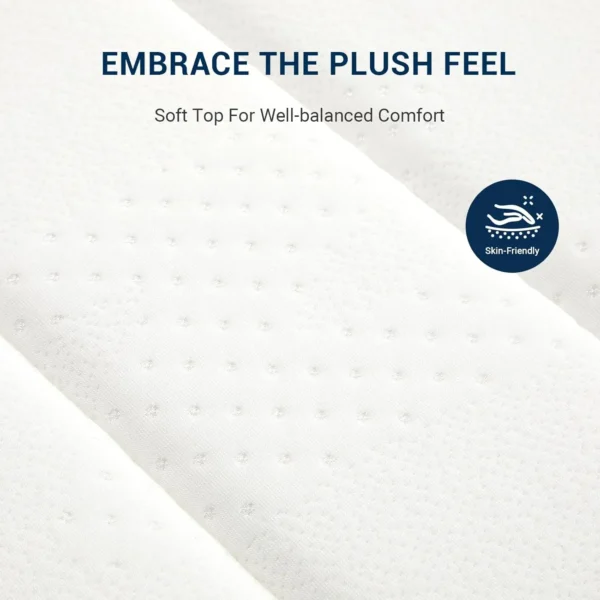 10/12/14 Inch King Size Mattress, Hybrid Mattress in a Box with Independent Spring, Soft and Comfort Medium Firm King Mattresses - Image 5