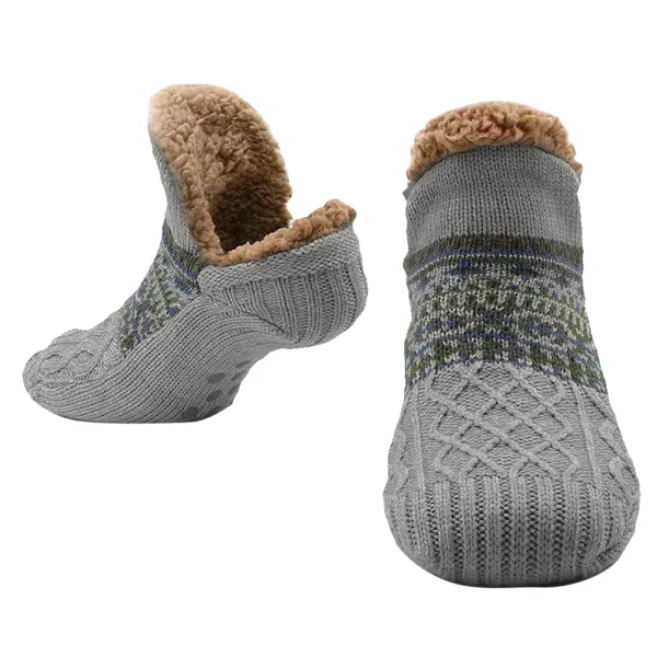 Men Women Winter Indoor Home Slippers Socks Non Slip Bedroom Sleeping Sock Soft Thermal Slipper Socks for Christmas - Image 6