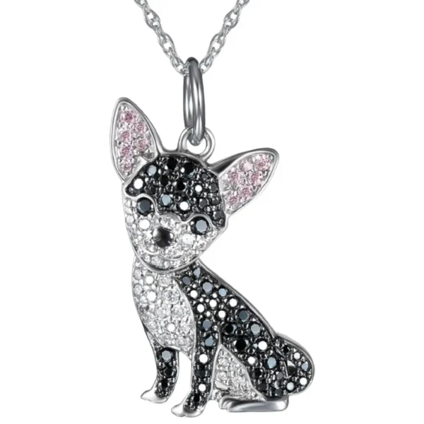 Exquisite Cute Poodle Pendant Necklace Fashion Women's Pet Dog Jewelry Animal Accessories Elegant Party Gifts for Dog Lovers - Image 26