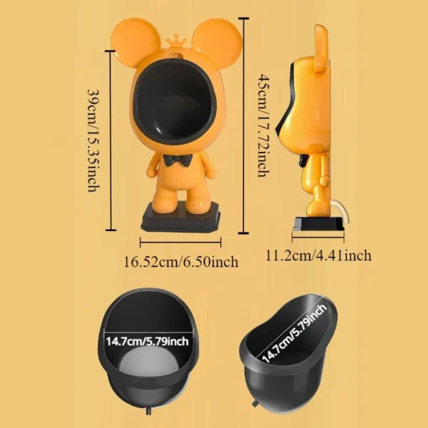 Potty Training Urinal for Toddler Pee Standing Urinals for Boys Funny Animal Wall-Mounted Toddler Toilet Removable easy to Clean - Image 6