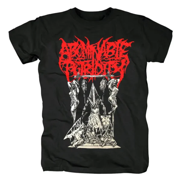 Awesome Russia Abominable Putridity T Shirt Men Women Short Sleeve Retro Rock Band Cotton Tshirt High Quality Y2k Top Streetwear - Image 2