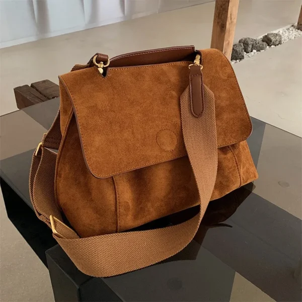 Winter Fashion Luxury Shoulder Bags For Women Retro Pu Leather Flap Crossbody Bag Lady Messenger Handbag Clutch Purse - Image 2