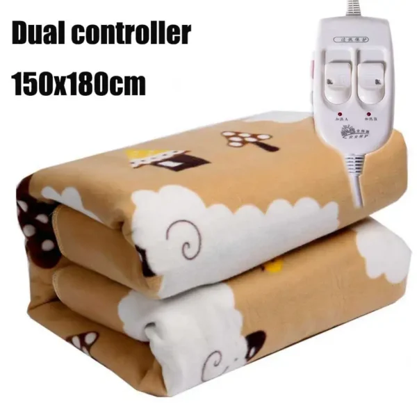 Electric Blanket 110-220V Heater Manta Electrica Smart Control Heated Blanket Winter Electric Heating Blanket Carpet Heated Mat - Image 7