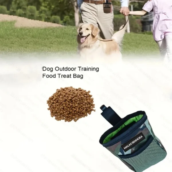 Pet Dog Puppy Training Treat Snack Bait Pet Feed Pocket Pouch Obedience Agility Pouch Food Bag Pocket Snack Reward Waist Bag