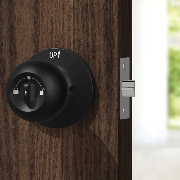 Smart Lock Fingerprint Door Knob Rechargeable Electronic Door Lock with Keys TUYA App Control for Bedrooms Cloakroom - Image 3