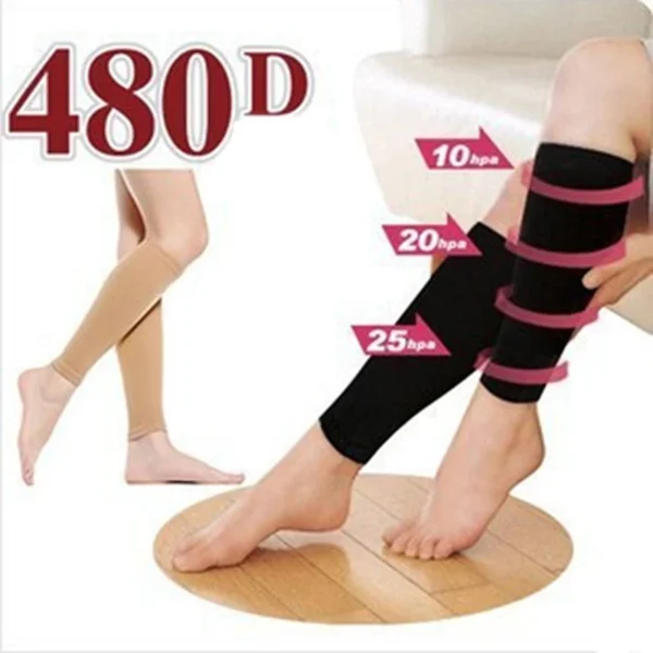1 Pair Varicose Veins Medical Stovepipe Sports Compression Support Socks - Image 5
