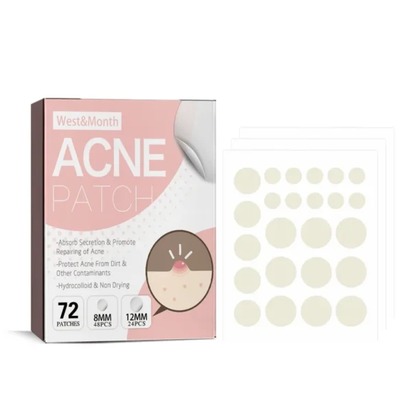 WestMonth Acne Patch Repair Acne Pimples Acne Invisible Concealer Breathable Acne Patch - Image 2