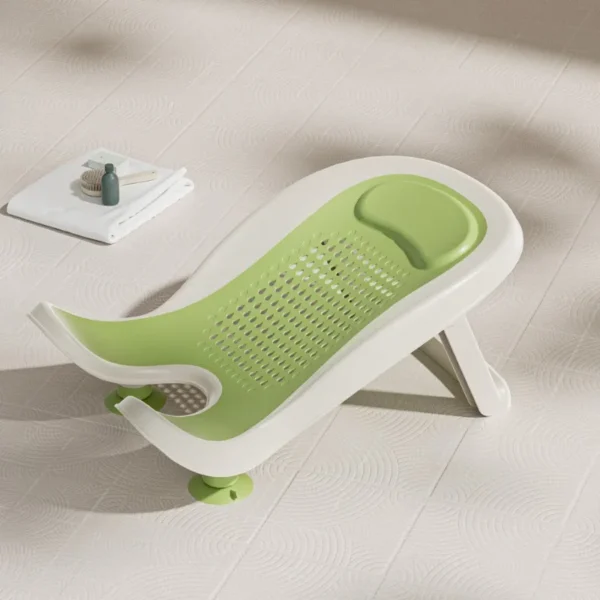 Baby Bath Lying Support Newborn Bath Rack Baby Bath Tub Soft Glue Non-slip Support Bath Net Bath Bed Support Bath