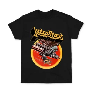 JUDAS PRIEST Print T-shirt Men Women Cotton Hip Hop Oversized Tshirt Short Sleeve T Shirt Streetwear Tops Tee