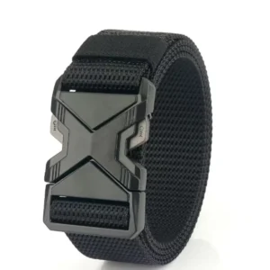 Men's Tactical Belt Men's Nylon Belt Outdoor Quick Release Work Belt Military Training Sports Pant Belt