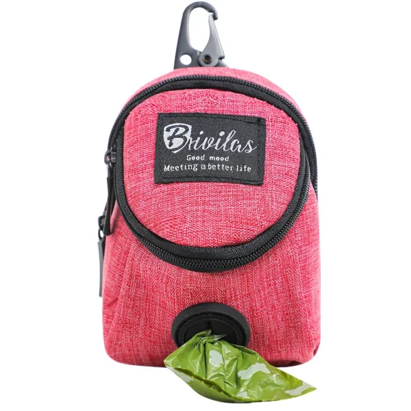 Pet Dog Training Treat Bag Portable Outdoor Dog Treat Pouch Puppy Snack Reward Waist Bag Dog Poop Bag Dispenser Pet Accessories - Image 8