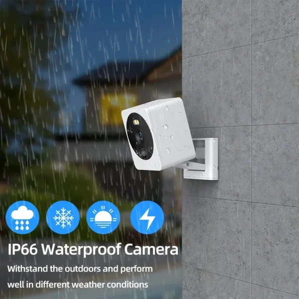 3MP Wifi Security Camera Baby Monitor Smart Life Home Outdoor Color Night Vision Wireless CCTV Waterproof Two Way Audio CamTuya - Image 4