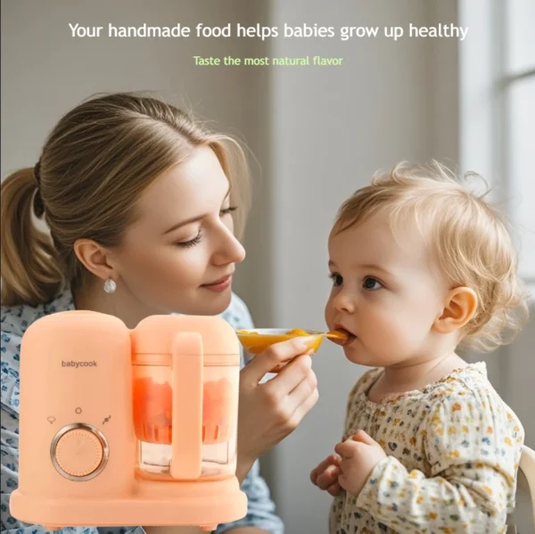 Baby Food Maker Baby Food Mills Supplement Machine Multifunctional Food Processors Blender Grinder Steamer Mixer Steam Cooking - Image 2