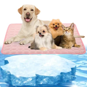 Pet Cooling Mat for Dogs and Cats Moisture Proof Breathable Durable Cooling Bed Summer Comfort Pad Small Large Pets Use