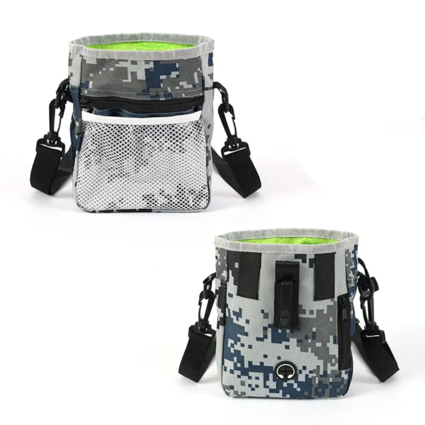 Portable Dog Training Treat Bag Large Capacity Pet Training Waist Bag Puppy Training Treat Outdoor Puppy Reward Waist Bag - Image 8