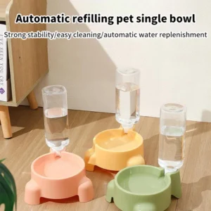 Pet Water Bottle Automatic Water Feeding For Single Bowl Of Drinking Water Puppy Cat Drinking Bowl Dispenser Pet Supplies