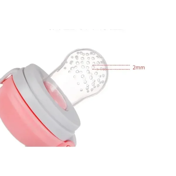 Baby Food Feeding Spoon Juice Extractor Fruit Feeder Pacifier Baby Feeding Bottle Silicone Gum Fruit Vegetable Bite Eat Feeder - Image 5