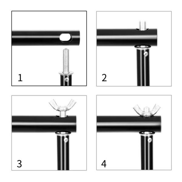 SH Photography Background Stand Photo Studio Green Screen Backdrops Chromakey Support System Frame Chroma Video with Carry Bag - Image 5