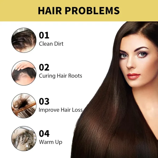 Remimpi Anti Hair Loss Shampoo is a herbal essence that moisturizes and cares for hair - Image 4