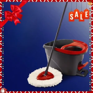 Spin Mop & Bucket System, for home use, kitchen, bathroom, living room, convenient for draining mop, convenient and labor-saving
