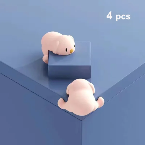4/10pcs Baby Safety Puppy Table Corner Protector Safe Soft Silicone Protection Edge Cover for Furniture for Kids Security - Image 8