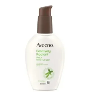 Aveeno Positively Radiant Daily Face Moisturizer Lotion with SPF 15 4 oz