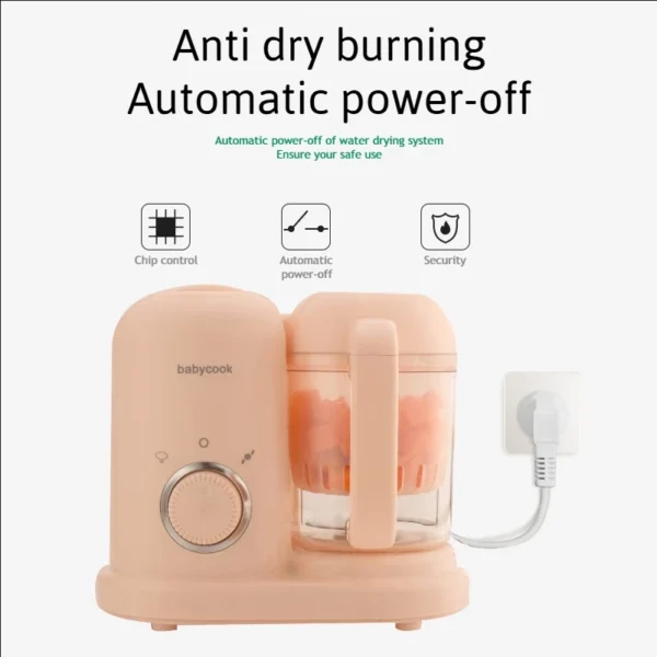 Baby Food Maker Baby Food Mills Supplement Machine Multifunctional Food Processors Blender Grinder Steamer Mixer Steam Cooking - Image 5