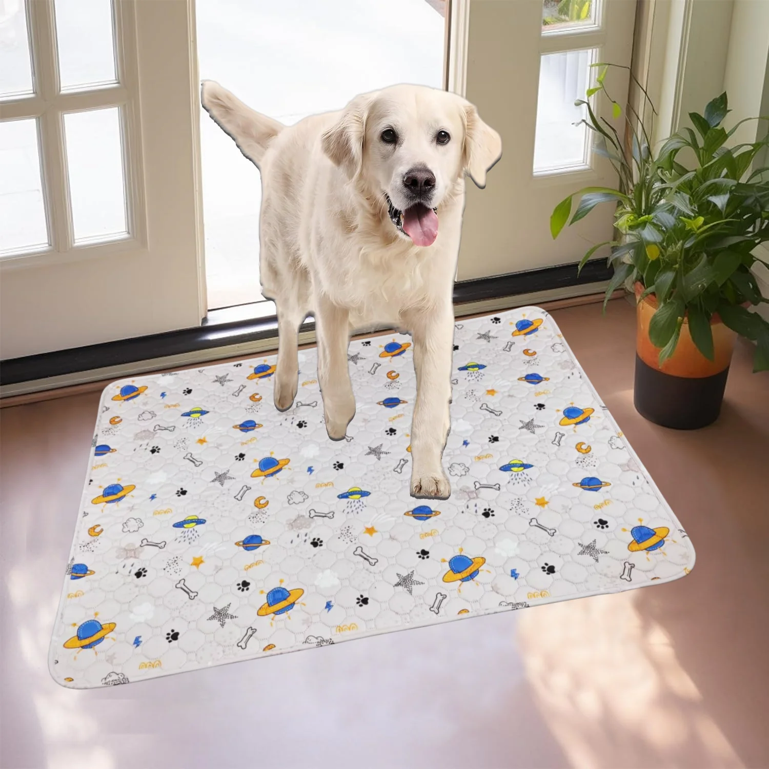 Washable Dog Urine Pad Reusable Anti Slip Pet Pee Pads Puppy Training Mat Pets Dog Cage Protective Pad for Sofa Car Seat Cover - Image 6