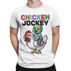 Summer Steve's Lava Chicken Pixel 2025 Movie T Shirt Men Women Cotton Tee Short Sleeve Clothing Streetwear Oversize Casual Loose