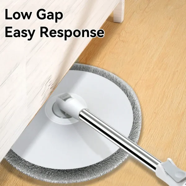 Lazy Hands-free Washing Sewage Separation Mop Microfiber Spin Mop and Bucket Set Floor Cleaning System Hands-free Self-wringing - Image 3