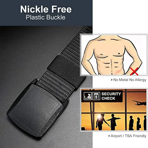 Men Nylon Belt Army Tactical Belt Men Military Canvas Belt Cummerbunds High Quality Shoulder Belt - Image 6