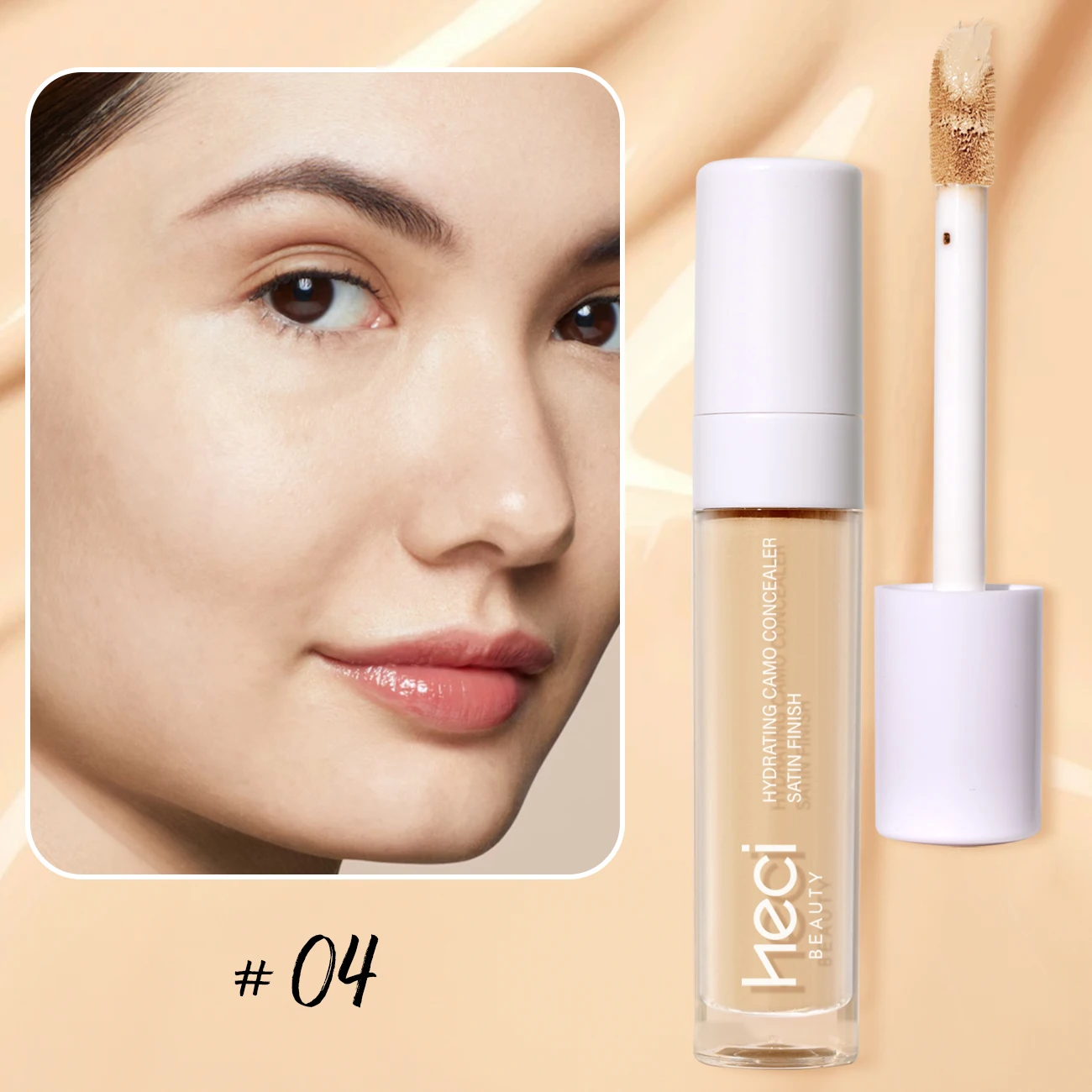 Liquid Concealer-Lightweight Dark Circle Blemish Pore - minimizing Creamy Concealer, Natural Finish For Sensitive Skin Makeup - Image 9