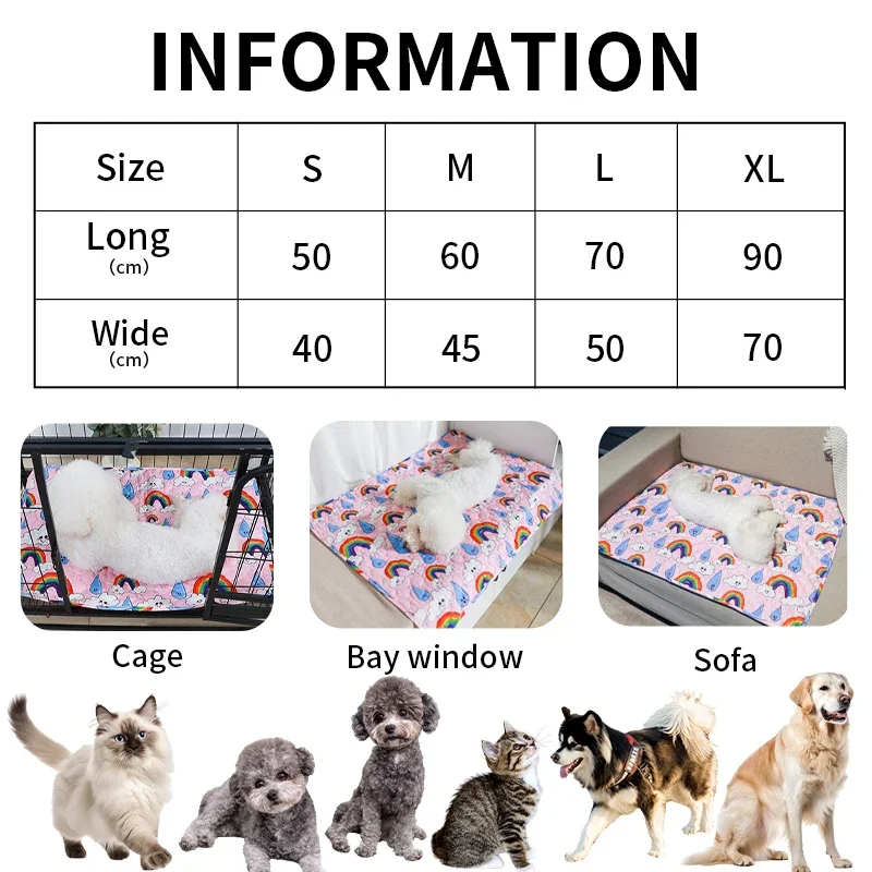 Washable Pet Dog Pee Pad Reusable Absorbent Diaper Mat Puppy Training Pad Pets Bed Urine Mat for Pet Car Seat Protect Cover - Image 6