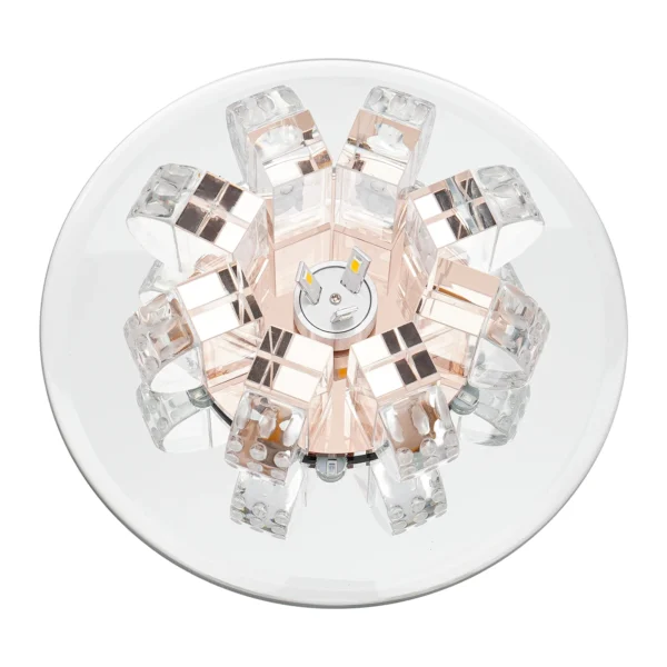 LED Crystal Ceiling Lamp Living Room Bedroom Chandelier Light Indoor Lighting Home Decorative Lamp - Image 5