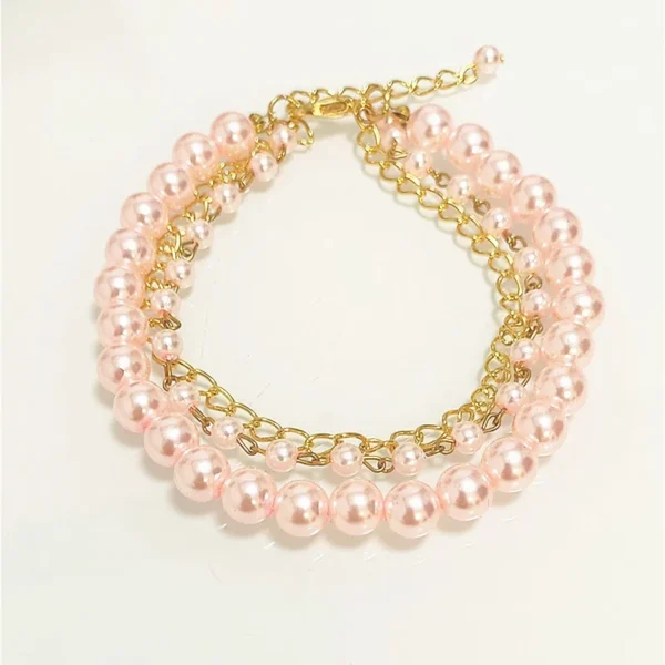 Exquisite pearl pet necklace suitable for cats and dogs - Image 6