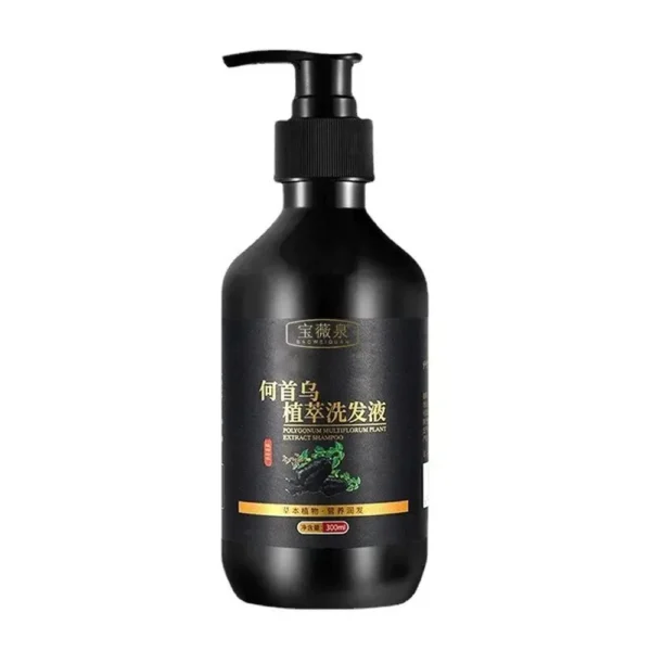 Herbal Polygonum Multiflorum Shampoo Oil Control, Dandruff Control, Itchy Relief Shampoo for Women Hair Essential Oil Hair Care - Image 7