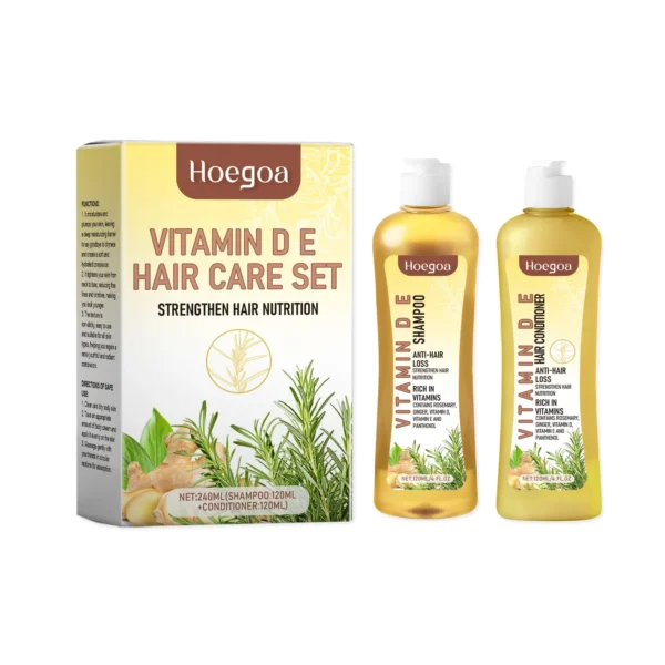 Hair Growth Shampoo Conditioner Set Repairing Strengthen Root Deep Nourish Anti Frizzy Dry Hair Oil Control Smoothing Hair Care - Image 9