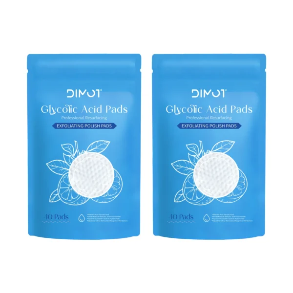 DIMOT Glycolic Acid Cotton Pads Shrink Pores Blackhead Removal Oil Control Acne Treatment Exfoliating Moisturizing Facial Care - Image 7
